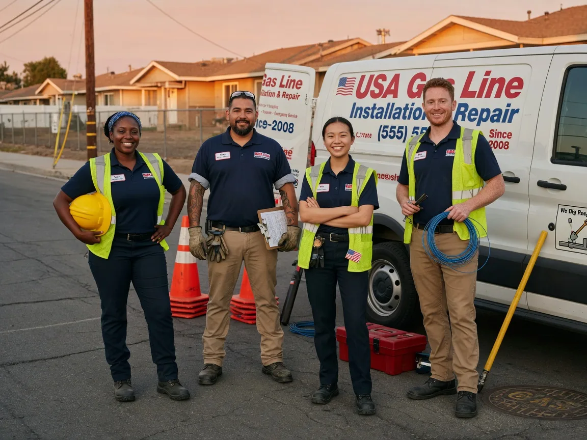 Gas Line Installation company in Uniopolis, OH